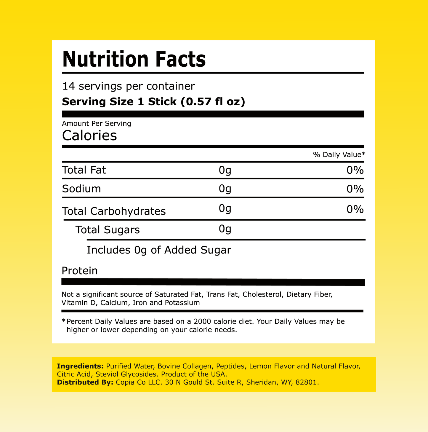 Liquid Collagen Stix